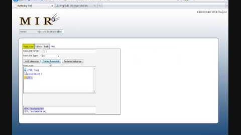Mir Authoring Tool Demo