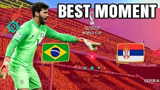 BRAZIL BEST MOMENT | GAMEPLAY EFOOTBALL 2023 PS3 | FIFA WORLD CUP QATAR 2022