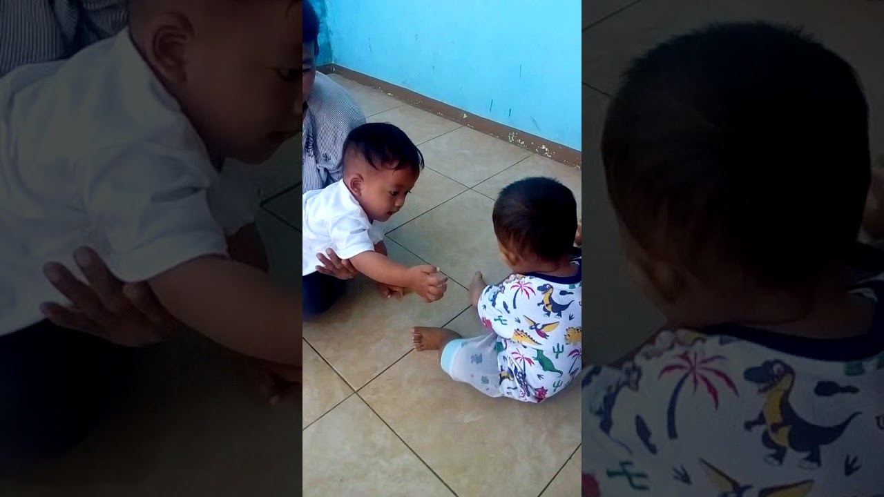 Saking lucunya anak  kecil  dede amran sama temenya rebutin 