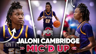 Ohio State commit Jaloni Cambridge MIC'D UP at NIKE TOC