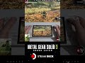 Metal Gear Solid 3 Snake Eater Master Collection Steam Deck Performance: High Resolution Textures
