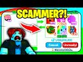 😱 NOOB TRIES TO SCAM ME And THIS HAPPENS... | Pet Simulator X