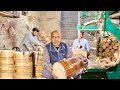 Amazing Handmade Dholak Making Process | Skilled Old Craftsman at Work