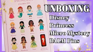 Unboxing Disney Princess Micro Pins! Looking for a CHASE 👀 Pink A La Mode ✨