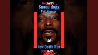 Snoop dogg paid Homage to suge knight #snoopdogg #sugeknight #deathrowrecords #vlad