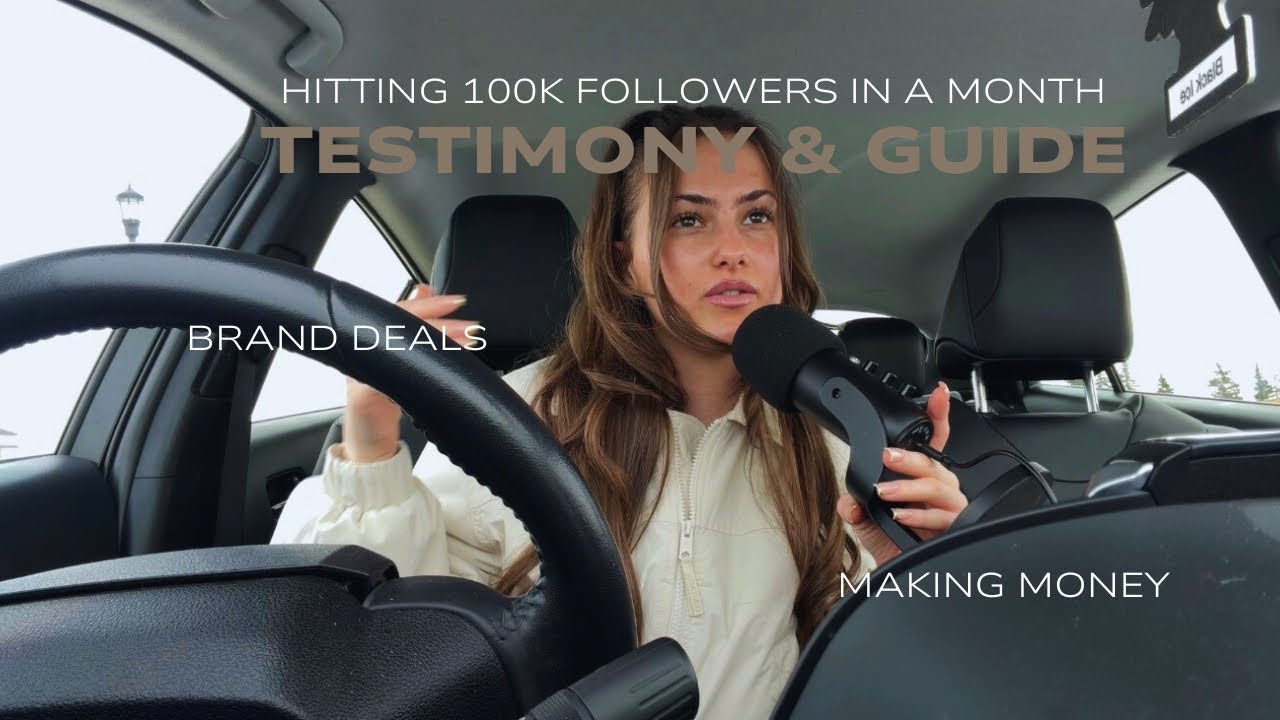 how I became a fulltime influencer 