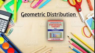 Geometric Distribution +Solved Ex#8.26 +Mean, Variance, S.D & Mgf of G.D |Chapter#8