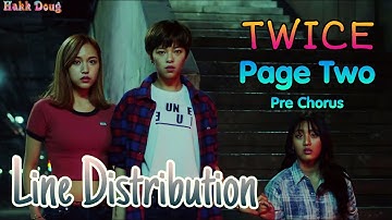 TWICE (트와이스) - "Page Two" Pre-Chorus ~ Line Distribution