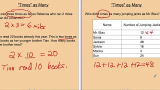 Times as Many
