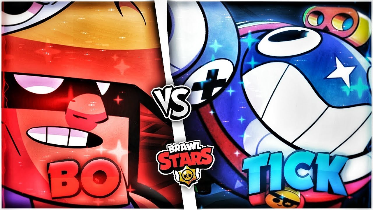 Tick Vs Bo Brawl Stars Gameplay Mab55 Youtube - brawl stars imagenes de tick