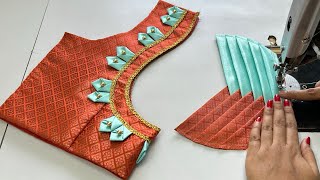 Trending Blouse Back Neck Design Blouse Designs Cutting And Sching Back Neck Blouse Design