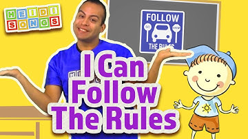 I Can Follow the Rules | Learn the Rules | Learning Song for Kids | Preschool & Kindergarten