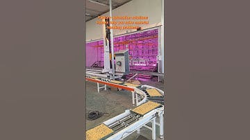 Factory automation solutions: Robots help you solve material handling problems.#palletizer #factory