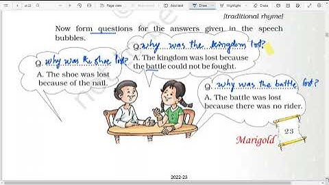 NCERT Class 5th English unit 2 (Teamwork) exercise solved, pg 23-24