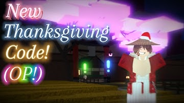 New OVERPOWERED Thanksgiving Code! | DSBA Demon Slayer Burning Ashes