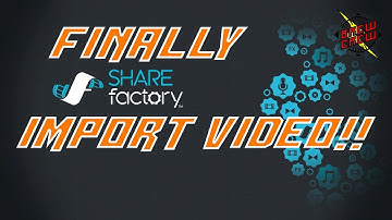 FINALLY IMPORT REAL INTRO/OUTRO | SHAREfactory