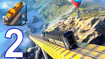 Train Ramp Jumping - Gameplay Walkthrough, All levels 6-10 (iOS, Android) | Boombits Games