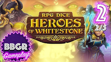 RPG Dice: Heroes of Whitestone - Review 2/5, Game Play Walkthrough No Commentary 2