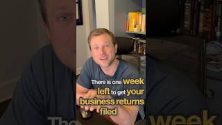Business Tax Returns Due!