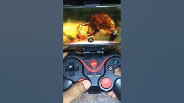x3 wireless controller mobile gamepad  God of war Gameplay boss level #shots