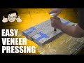 Easy veneer clamping/pressing tips