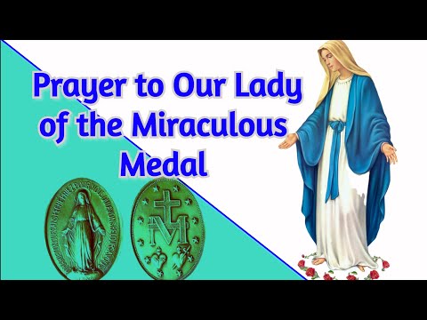 PRAYER TO OUR LADY OF THE MIRACULOUS MEDAL