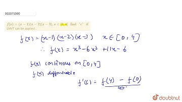 ` f(x) = (x - 1) (x - 2) (x - 3) , x in [ 0, 4 ] " find "