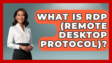 What Is RDP (Remote Desktop Protocol)? - Tactical Warfare Experts