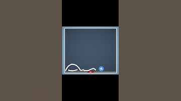 brain it on level 27 solution / make the ball touch the right wall #puzzle