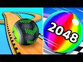 Going Balls Level 1211–1218 vs Ball Run 2048 Infinity – INSANE Levels! 🔵🔢🔥😱 #vdrsgaming