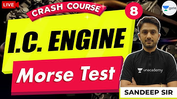 Morse Test | Lec - 8 | IC Engine | GATE ME 2021 Free Crash Course
