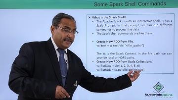 Some Spark Shell Commands