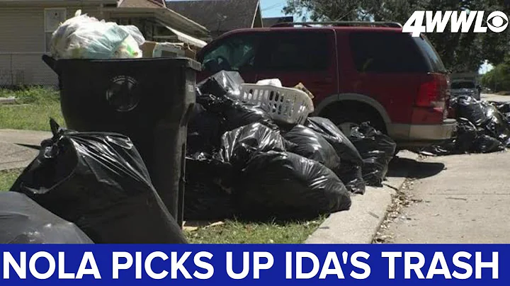New Orleans begins taking out the Ida trash