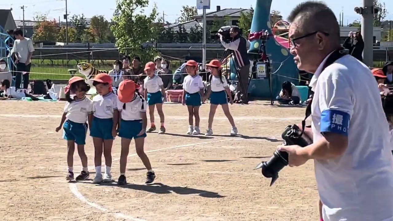 さき年長運動会　組体操