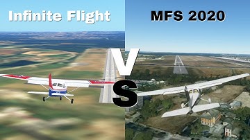 Infinite Flight vs MFS 2020 C172 Edition