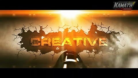 Intro fire effect- Machine gun shooting intro tutorial using kinemaster and Pixellab .....