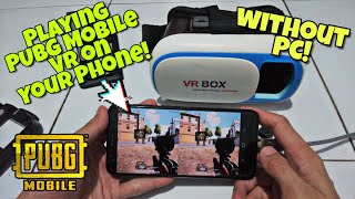 How to Play PUBG Mobile in VR - Virtual Reality on Your Phone! screenshot 3