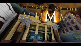 Revenge of the Mummy Coaster in Roblox  Universal Studios Roblox POV