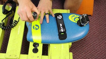 Slyde Grom Tutorial - How to Attach Your leash to the Grom handboard