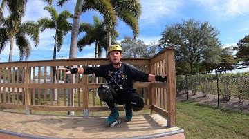 How to front side slide on roller skates!