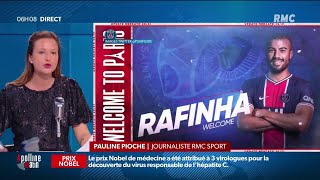 Fin du mercato: le PSG a notamment finalisé juste avant minuit l’arrivée de Rafinha