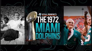 TOMORROW: Celebrate The Miami Dolphins' Perfect 1972 Season!