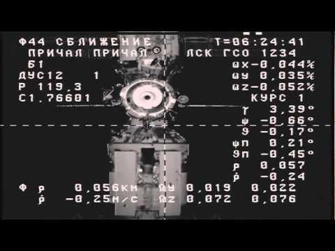 ISS Expedition 40 - Progress M-24 / M56 Docking