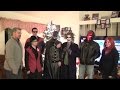 Batman Family Christmas Party! Featuring Joker Robin Batgirl Red Hood Nightwing &amp; Alfred
