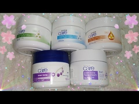 ريفيو عن كريمات افون كير بانواعها المختلفة وقومها ومناسبة لاى نوع بشرة Avon Care Face Cream 