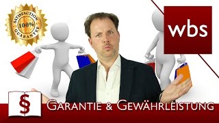 Jura Basics: Garantie vs. Gewährleistung | Rechtsanwalt Christian Solmecke