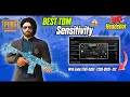 Best TDM sensitivity settings pubg mobile🔥100% Headshot sensitivity for Android Devices 😍 new update