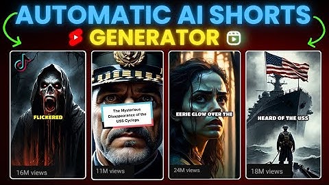 This FREE AI TOOL can automatically Generate YouTube Shorts & Tiktok video🤯