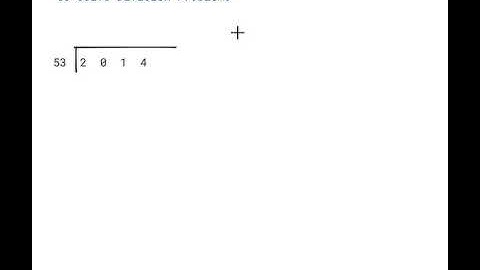 Front End Estimation with Division
