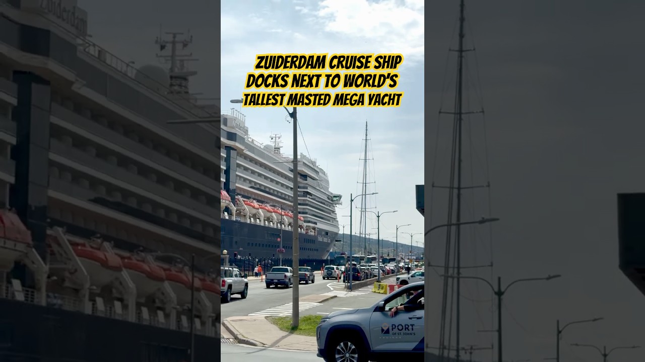 Zuiderdam Cruise Ship in St. John’s